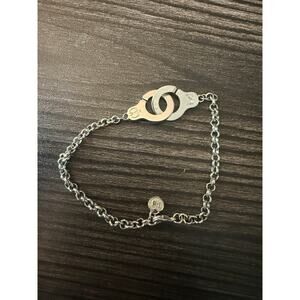 6/$25 Silver Handcuff Bracelet